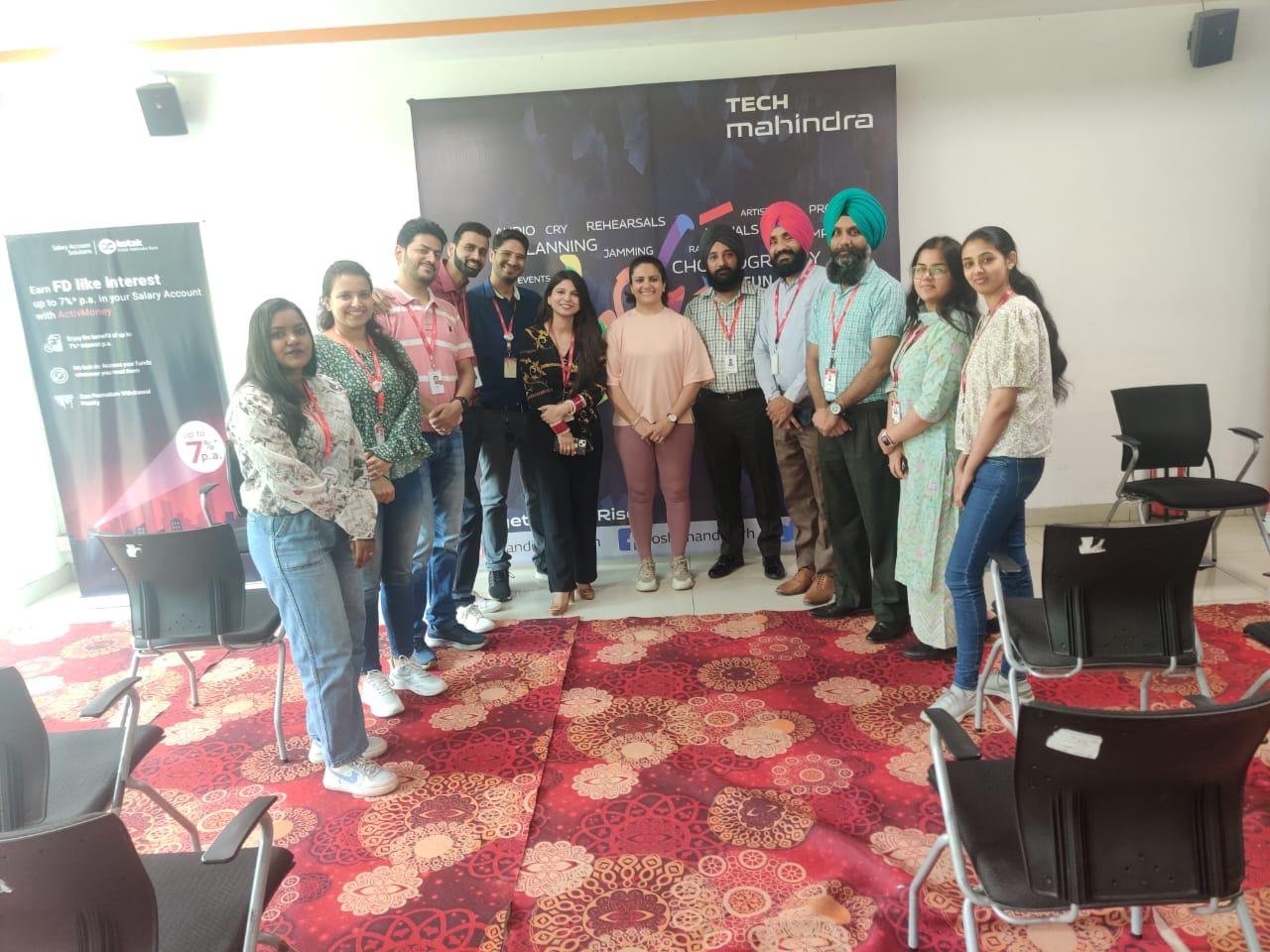 Corporate wellness day Tech Mahindra