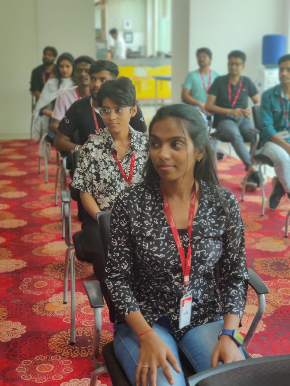 Breathwork session with Tech Mahindra