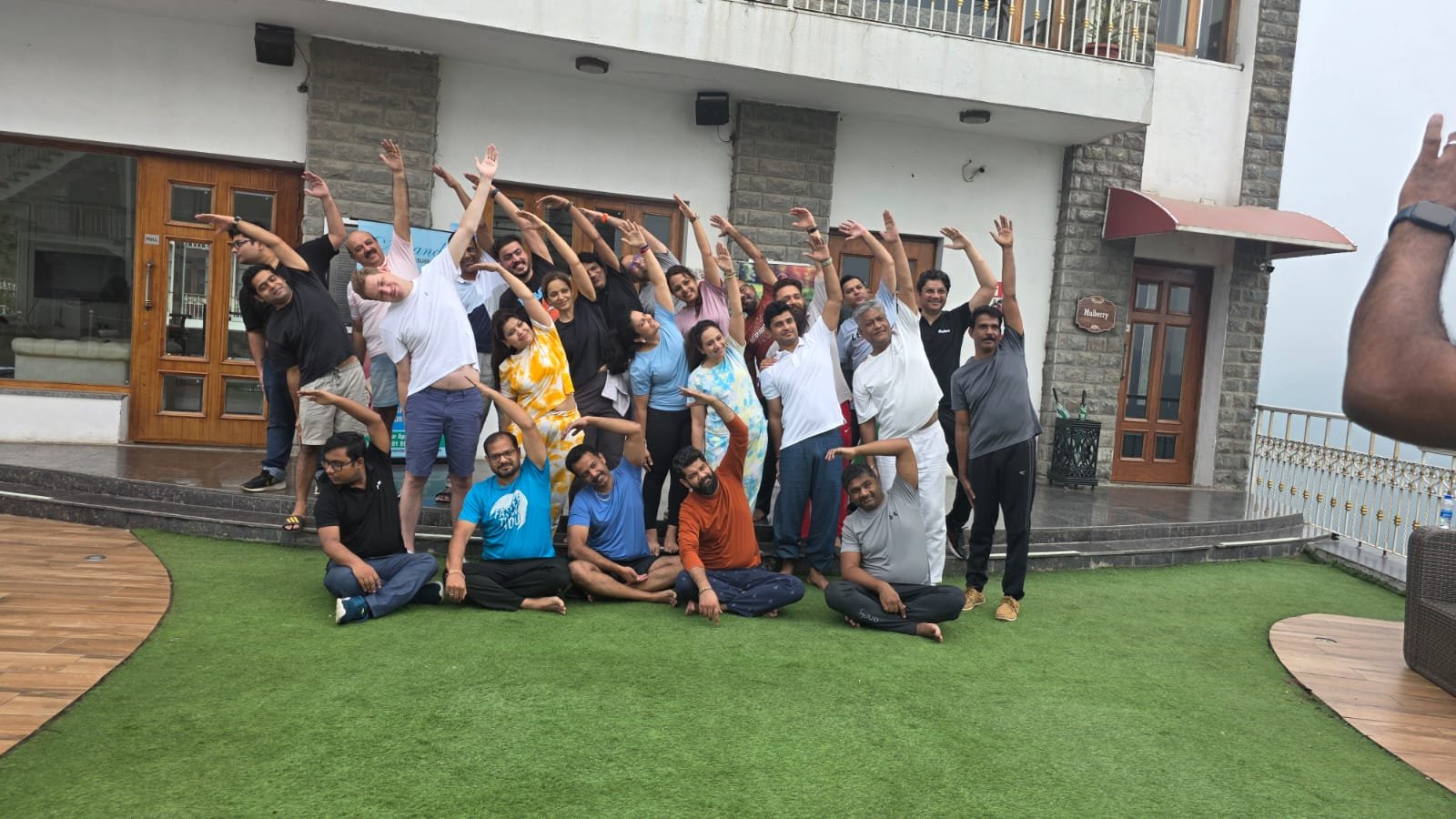 Mountain yoga retreat Kasauli