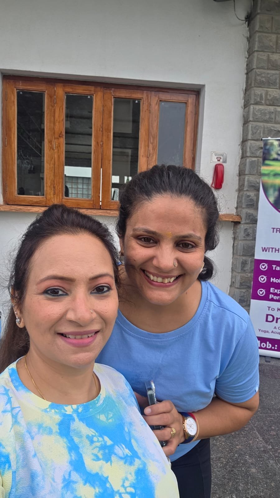 Meditative practice at Kasauli