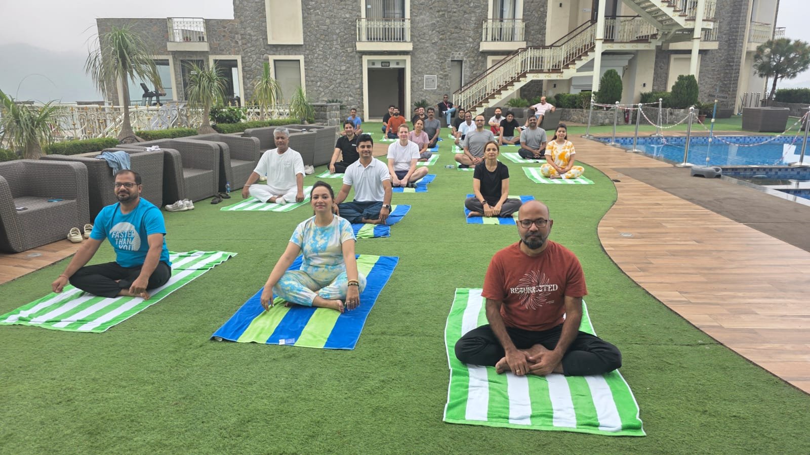 Yoga day event Kasauli